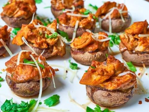 Mushroom Stuffed Tikka